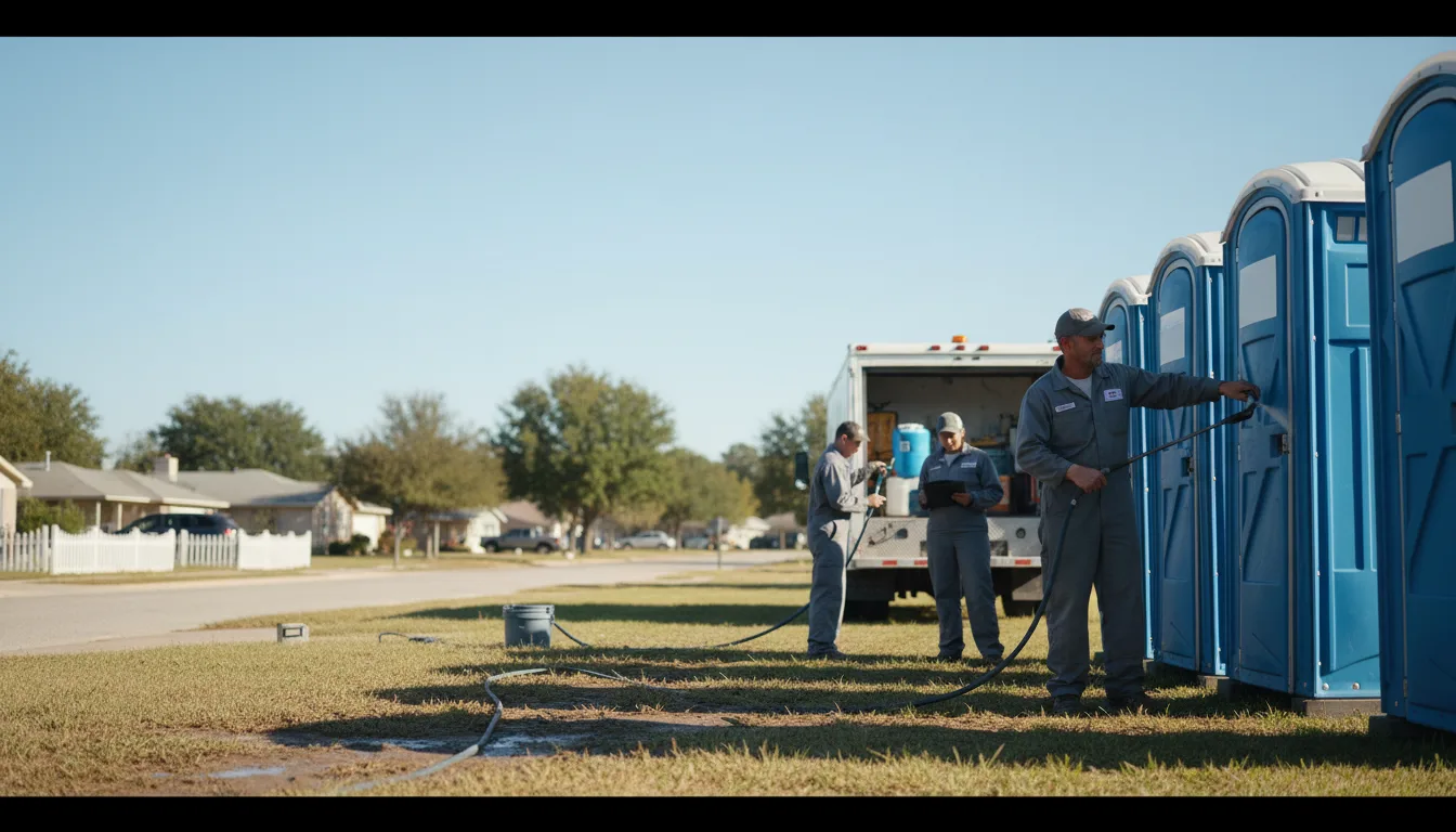 Long-Term Portable Toilet Rental in Farmington, IA near me